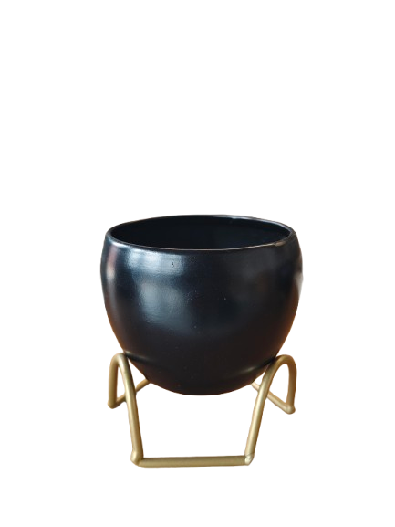Mini metal pot